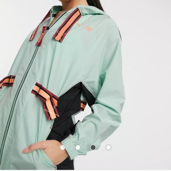 Puma Running First Mile Anorek Jacket in Mist green - Picture 3 of 16